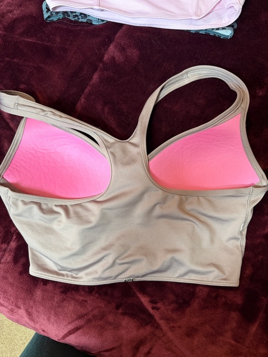 PINK Victoria's Secret Sports Bras - Leopard Print, Pink, and Taupe - Picture 9 of 11